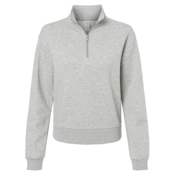Women's Eco-Cozy Fleece Quarter-Zip Sweatshirt Thumbnail