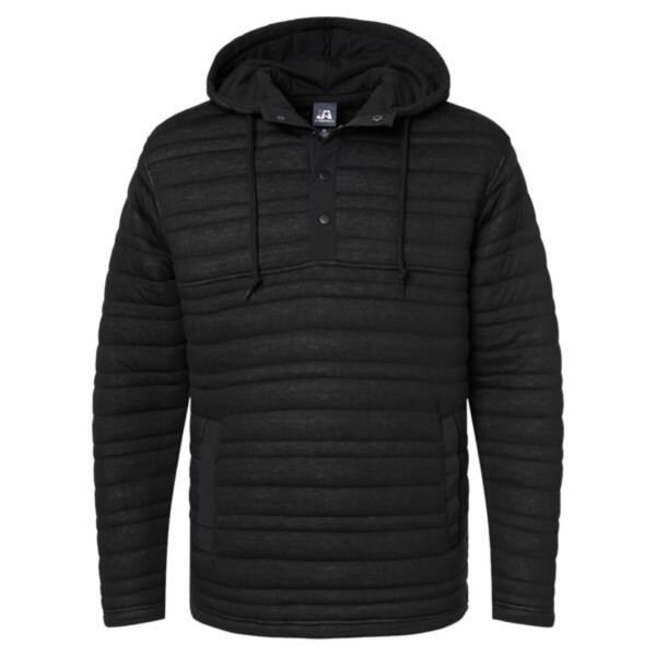 Horizon Quilted Anorak Hooded Pullover Thumbnail