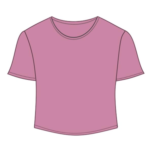 Women's Heritage Retro Crop Top Thumbnail