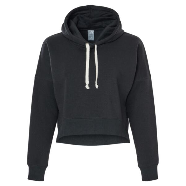 Women's Crop Hooded Sweatshirt Thumbnail