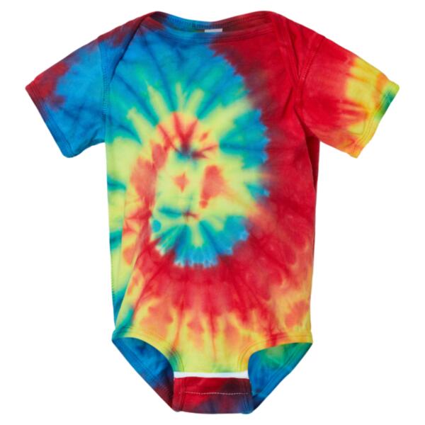 Infant Spiral Tie-Dyed Onesie Thumbnail