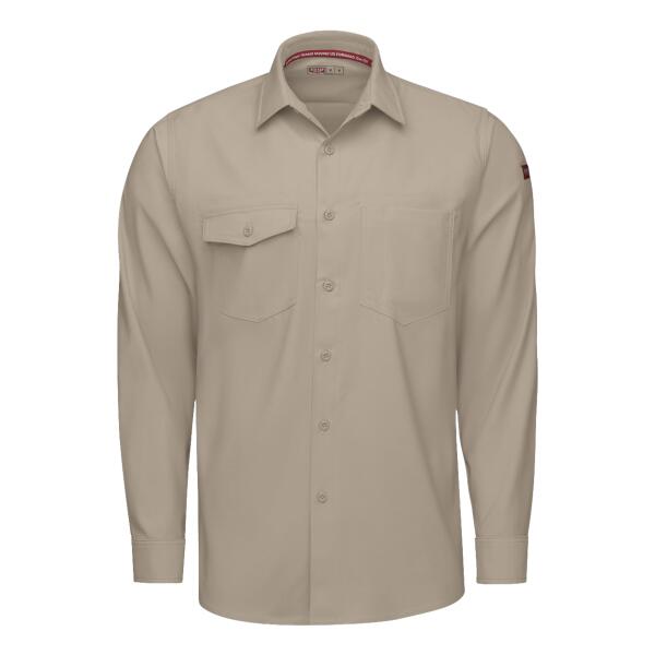 Men's Tall Cooling Long Sleeve Work Shirt Thumbnail