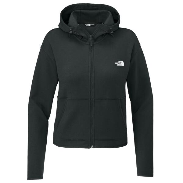 Women's Double Knit Full Zip Hoodie Thumbnail