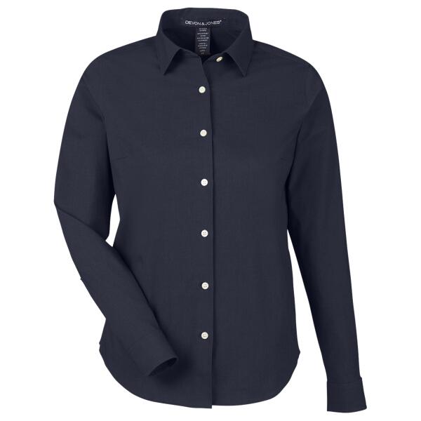 Women's CrownLux Performance® Spencer Poplin Dress Shirt Thumbnail