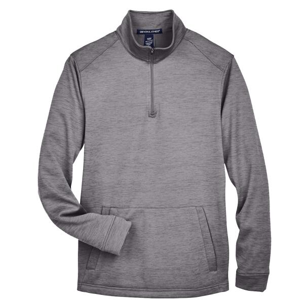 Men's Newbury Mélange Fleece Quarter-Zip Pullover Thumbnail