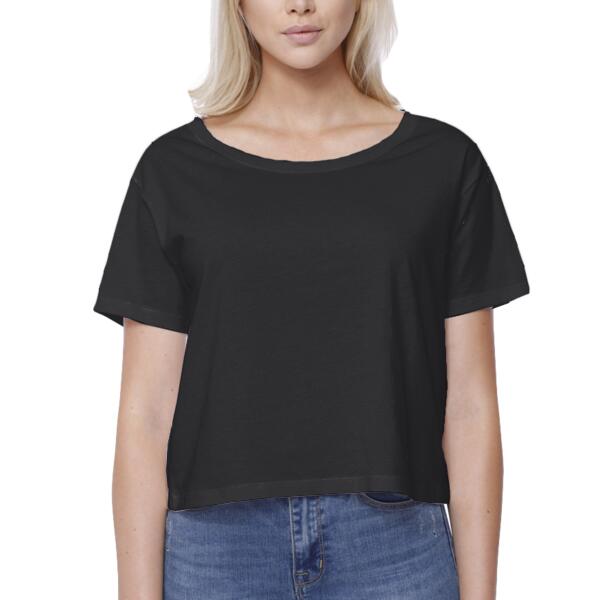 Women's Boxy Cotton T-Shirt Thumbnail