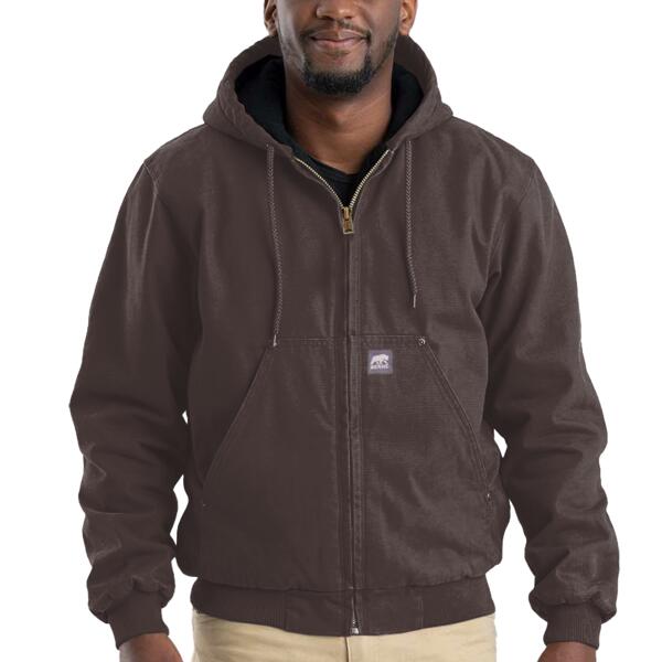 Men's Heartland Washed Cotton Duck Hooded Jacket Thumbnail