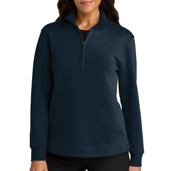 Women's Wearever Signature Double Pique 1/4 Zip Thumbnail