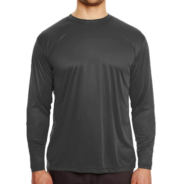 Men's Cool & Dry Sport Long Sleeve Performance Interlock T-Shirt Thumbnail