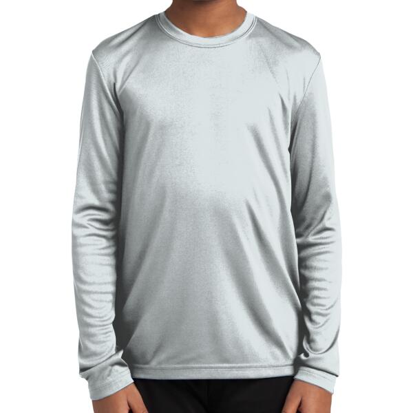 Youth Long Sleeve PosiCharge ® Competitor Tee Thumbnail