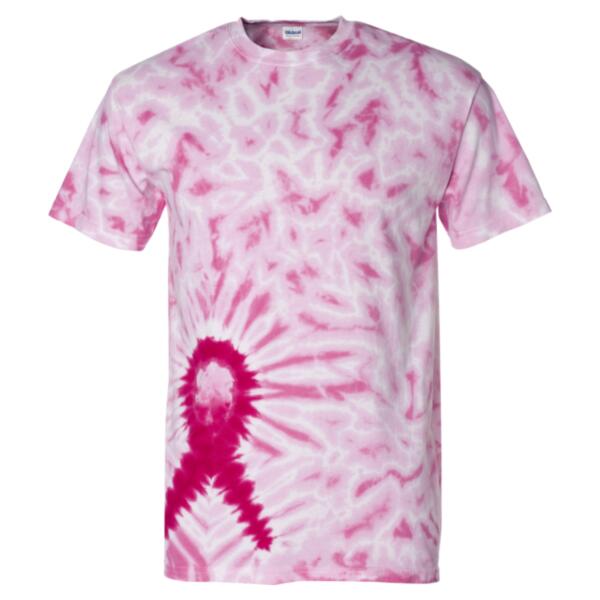Awareness Ribbon Tie-Dyed T-Shirt Thumbnail
