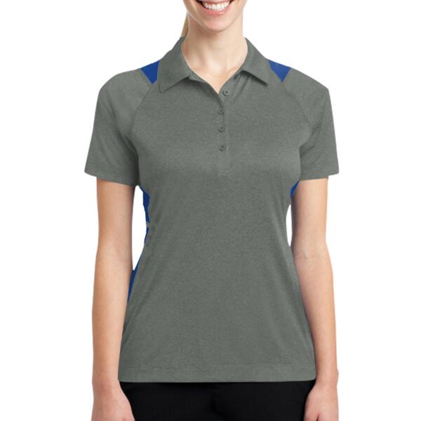 Women's Heather Colorblock Contender Polo Thumbnail