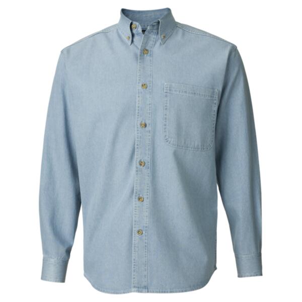 Men's Tall Denim Shirt Thumbnail