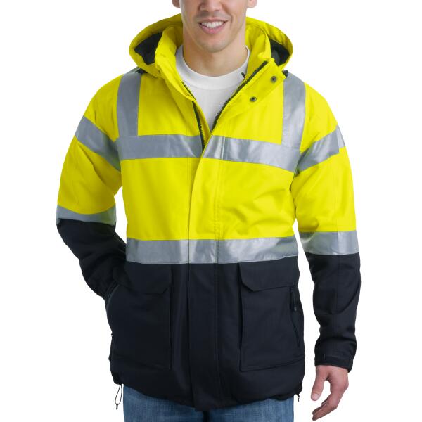 Ansi 107 Class 3 Safety Heavyweight Parka Thumbnail