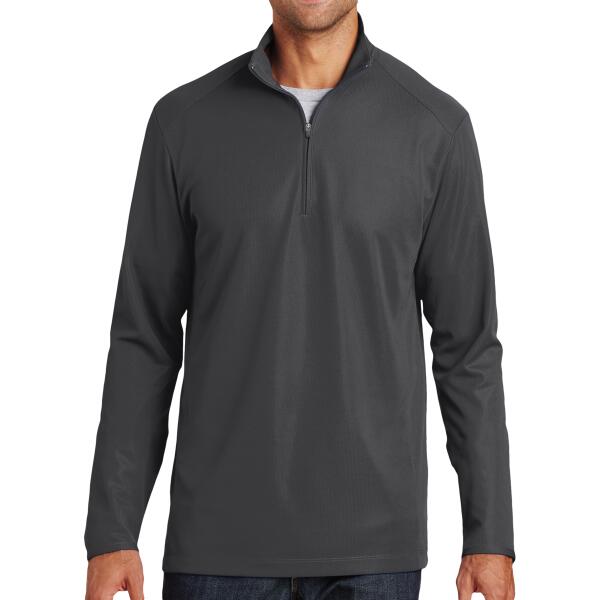 Pinpoint Mesh 1/2 Zip Thumbnail