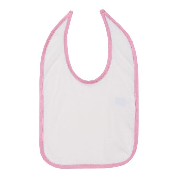 Infant Contrast Trim Premium Jersey Bib Thumbnail