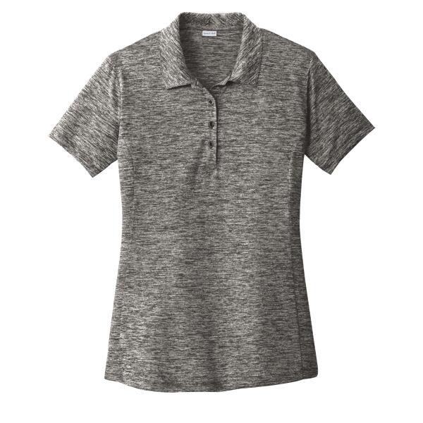 Women's PosiCharge ® Electric Heather Polo Thumbnail