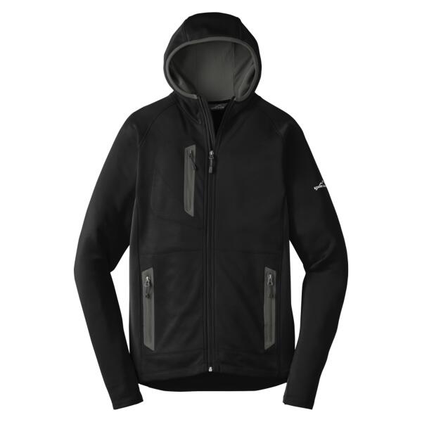 Sport Hooded Full Zip Fleece Jacket Thumbnail