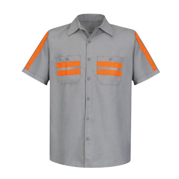 Men's Enhanced Visibility Industrial Work Shirt Thumbnail