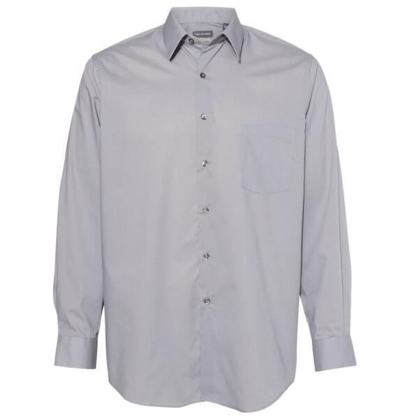 Broadcloth Point Collar Solid Shirt Thumbnail