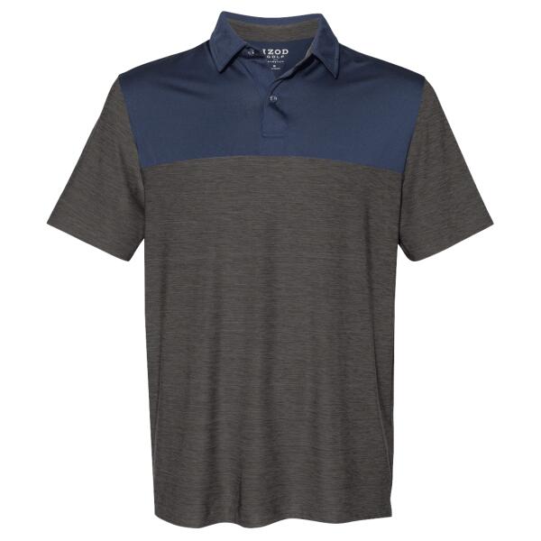 Colorblocked Space-Dyed Polo Thumbnail