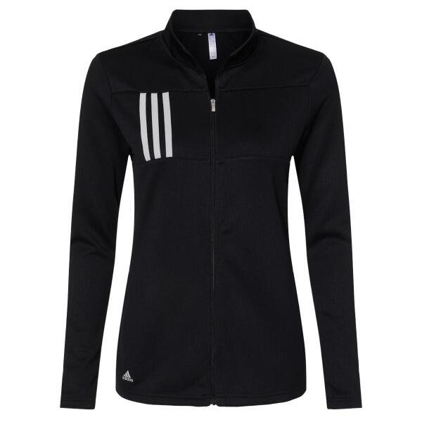 Women's 3-Stripes Double Knit Full-Zip Thumbnail