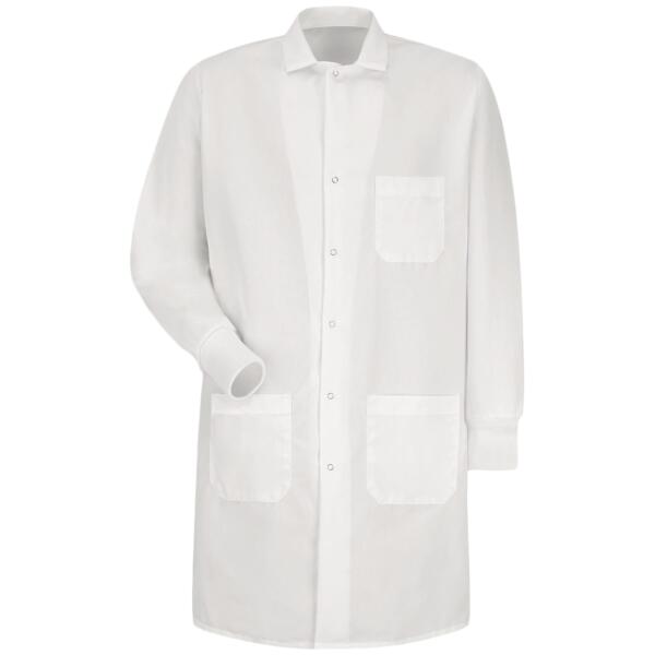 Unisex Poplin Specialized Cuffed Lab Coat Thumbnail