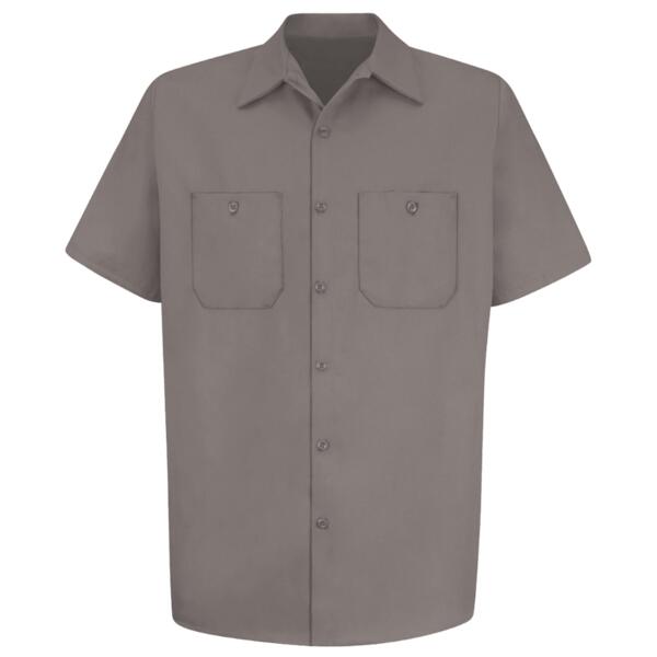 Men's Tall Cotton Short Sleeve Uniform Shirt Thumbnail