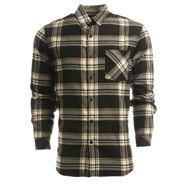 Men's Open Pocket Flannel Shirt Thumbnail