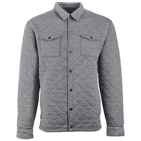 Quilted Jersey Shirt Jacket Thumbnail