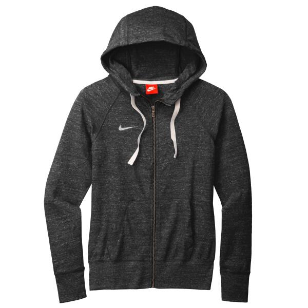 Women's Gym Vintage Full Zip Hoodie Thumbnail