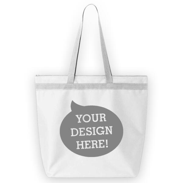 Recycled Zipper Tote Thumbnail