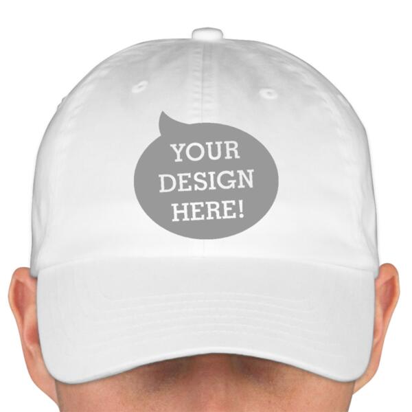 Unstructured Washed Chino Twill Cap with Velcro® Thumbnail