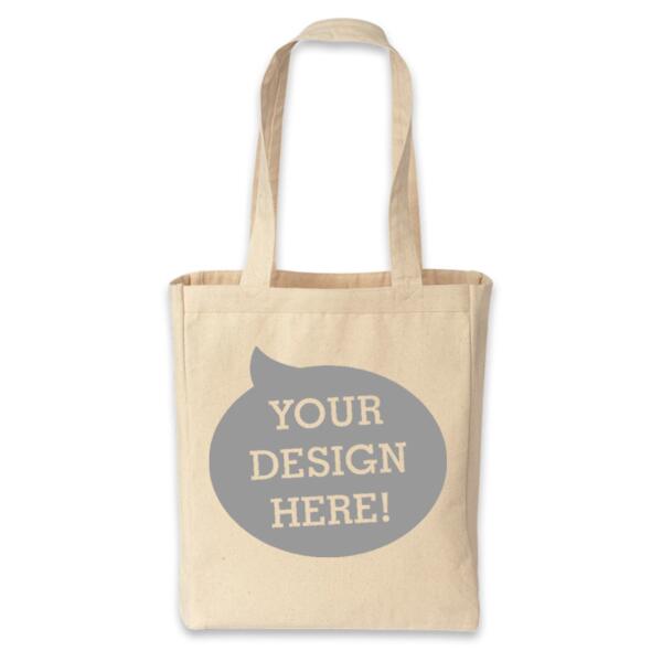 10 Ounce Gusseted Cotton Canvas Tote Thumbnail